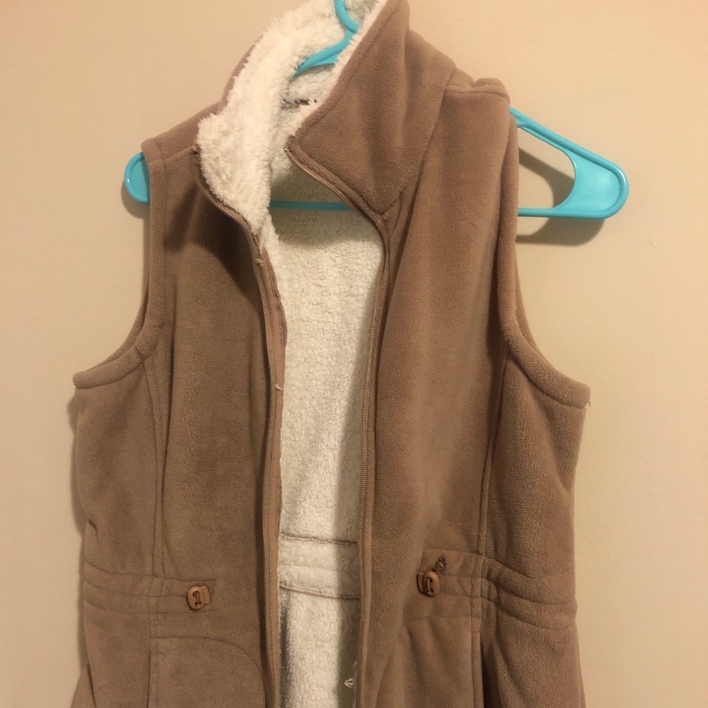 Jane Ashley fur vest